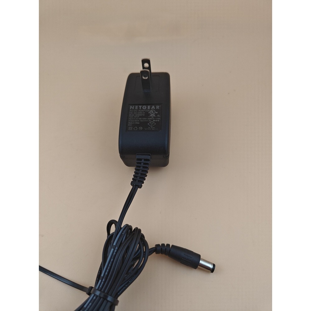 Netgear 12V 1.5A Power Adapter AC DC Charger AD2032F10 Replacement Plug